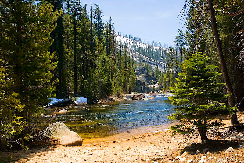 Merced River, Yosemite Valley - California